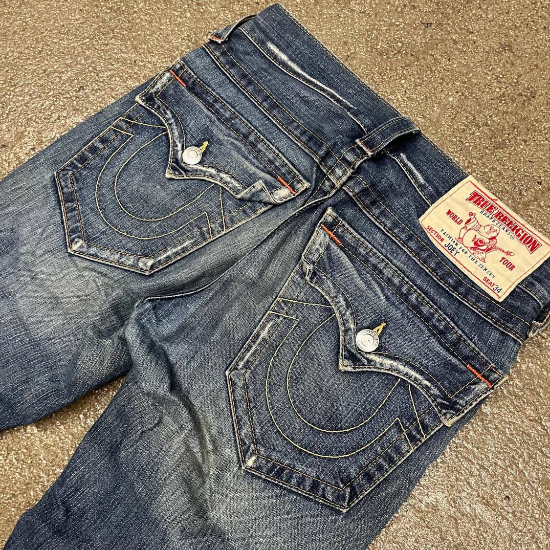 트루릴리젼 조이 데미지 부츠컷 (31“) 상품이미지2