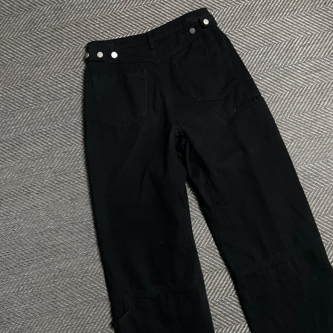 Deep House 와이드 카펜터 디테일 팬츠y 5136 상품이미지6