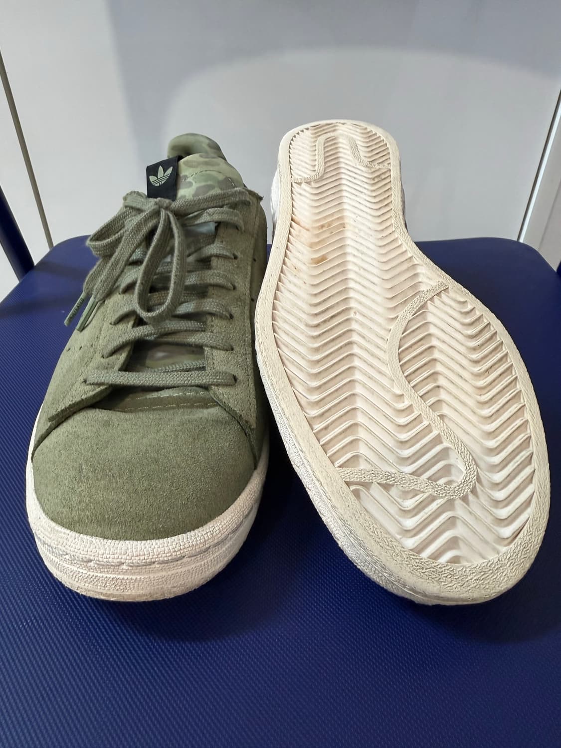 adidas Consortium Campus 80s Olive 상품이미지5