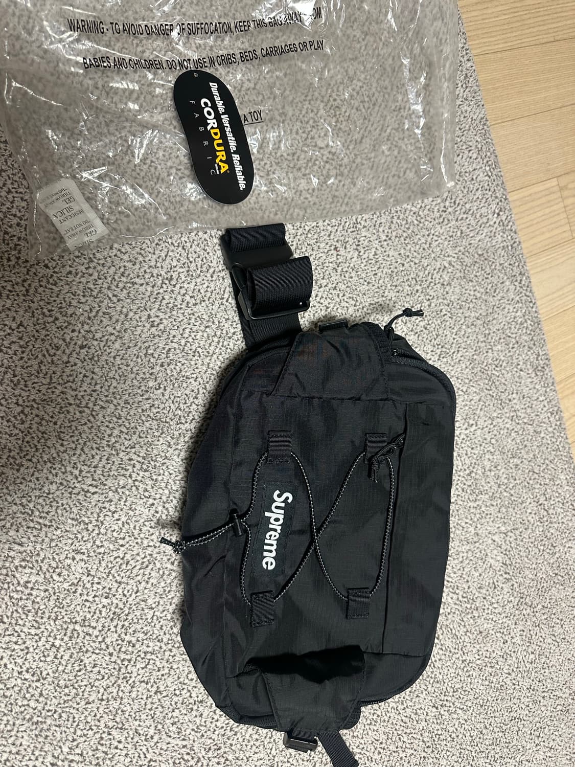 슈프림 17ss 코듀라 웨이스트백 상품이미지6