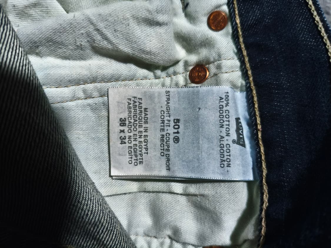 리바이스 501 청바지  36(34)/34 새상품 데님 상품이미지5