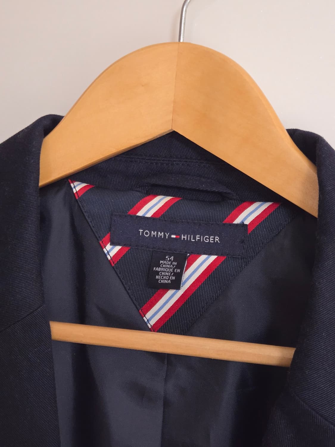 타미힐피거 프레피룩 코튼 블레이저 네이비  상품이미지2