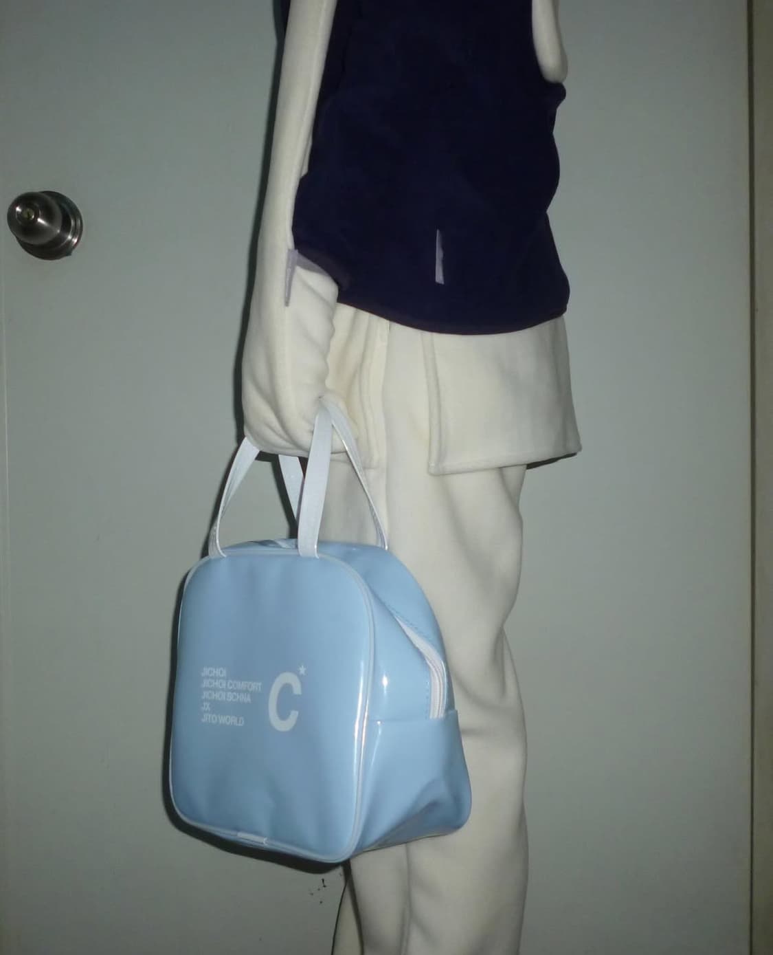 지초이 플리스 슬림 레이어드 팬츠 상품이미지1