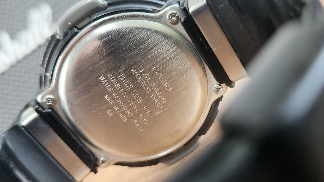 # 카시오 트윈센서 디지털 시계 나침반 아웃도어 시계 급처 / 지샥 상품이미지9