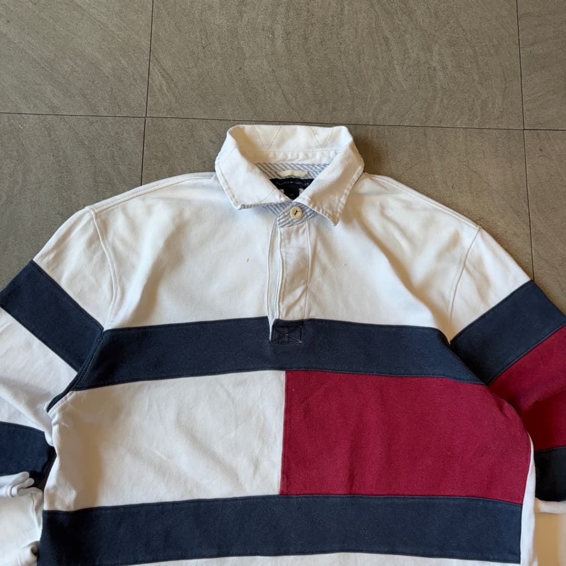 타미힐피거 정품 럭비 티셔츠 상품이미지3