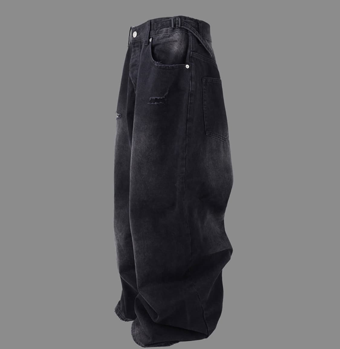 [1] 어웬드 더스티 배기 데님 진 상품이미지3