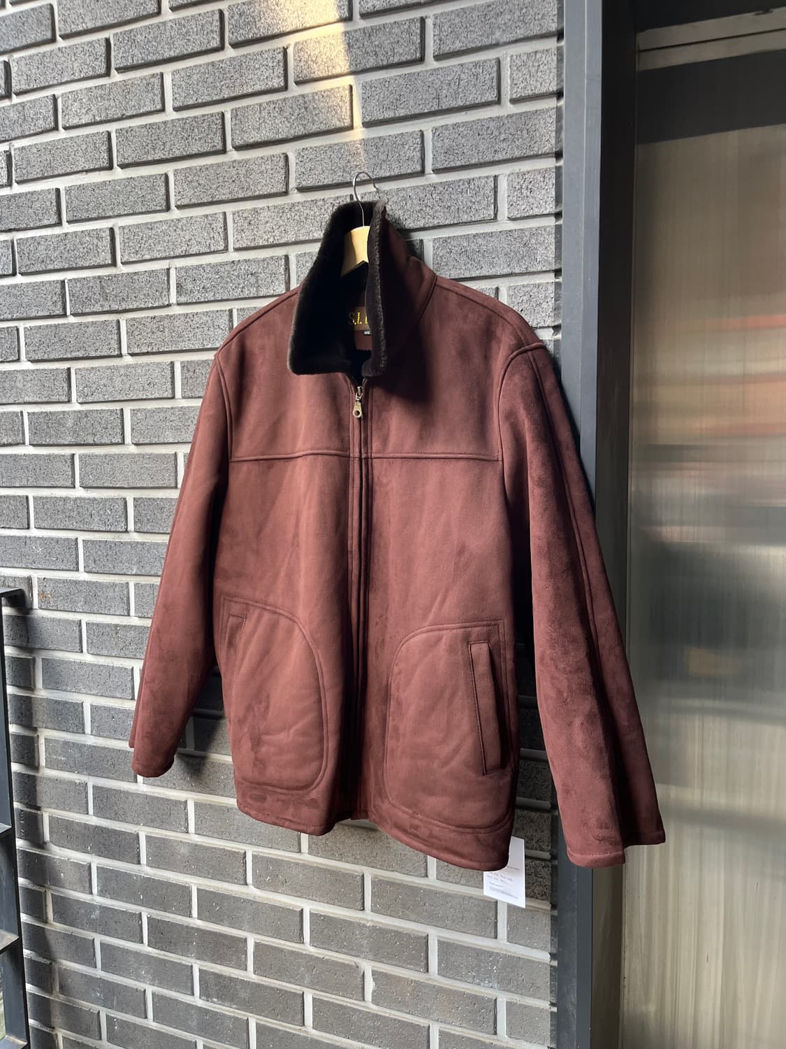 시어링자켓 다크 브라운 상품이미지1