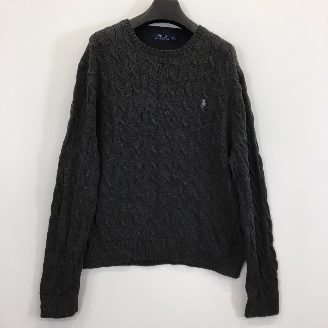 폴로 랄프로렌 실버포니 상위라인 케이블니트 XXL  상품이미지1