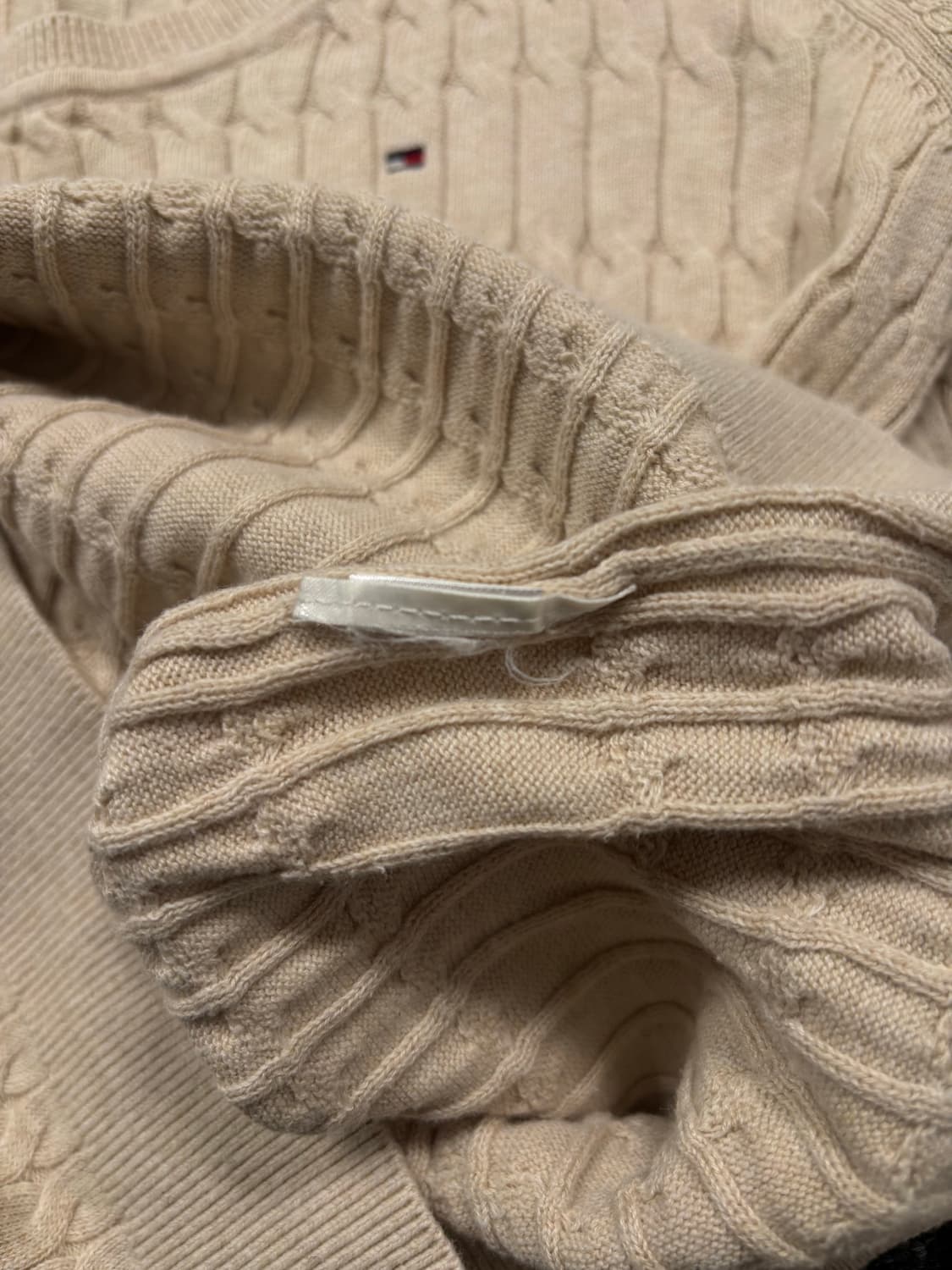 타미힐피거 베이지 니트 상품이미지6
