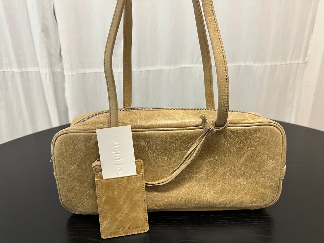 레귤라 보스턴백 베이지 상품이미지2