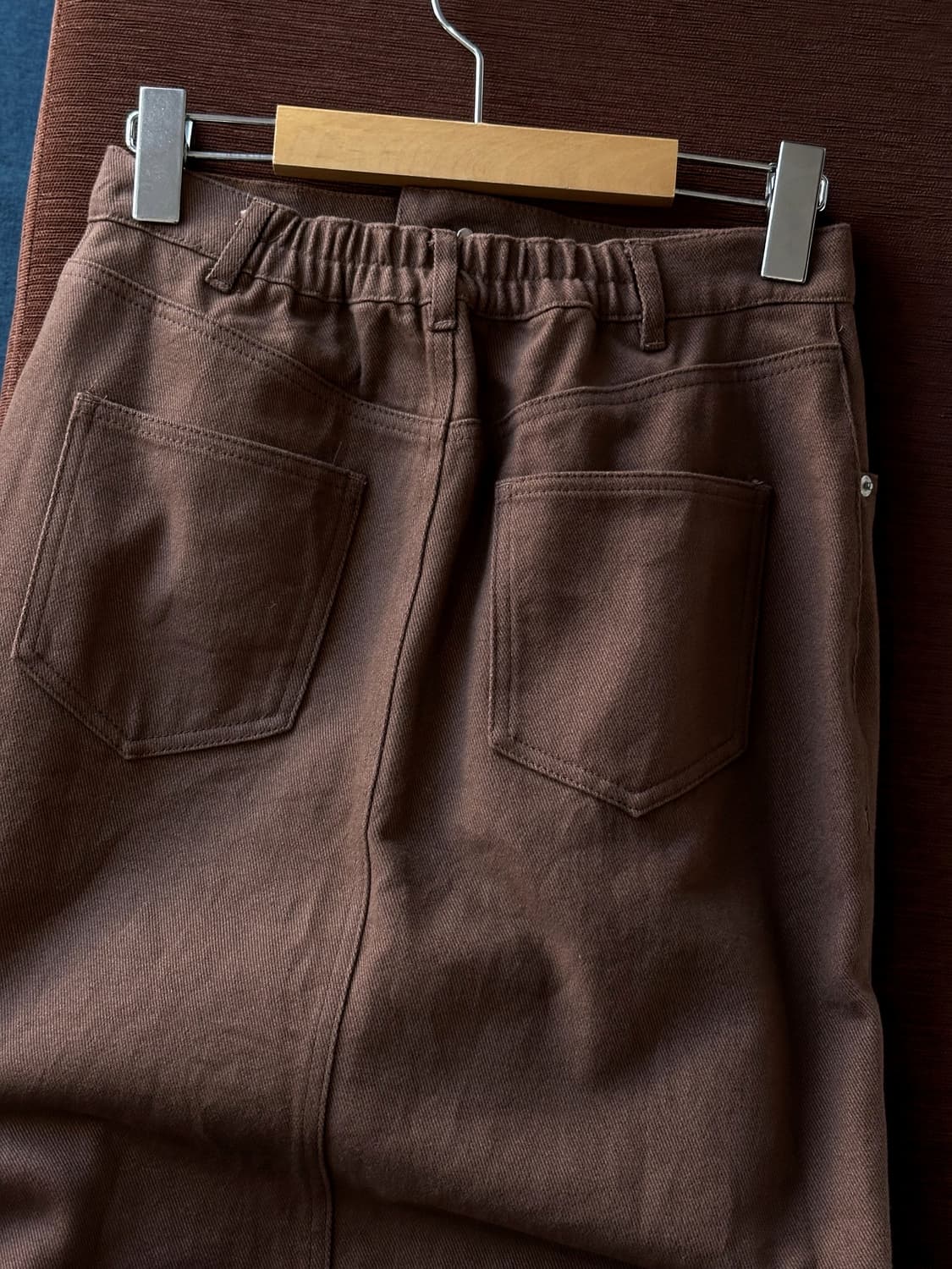 Cotton canvas mid silhouette skirt 상품이미지9