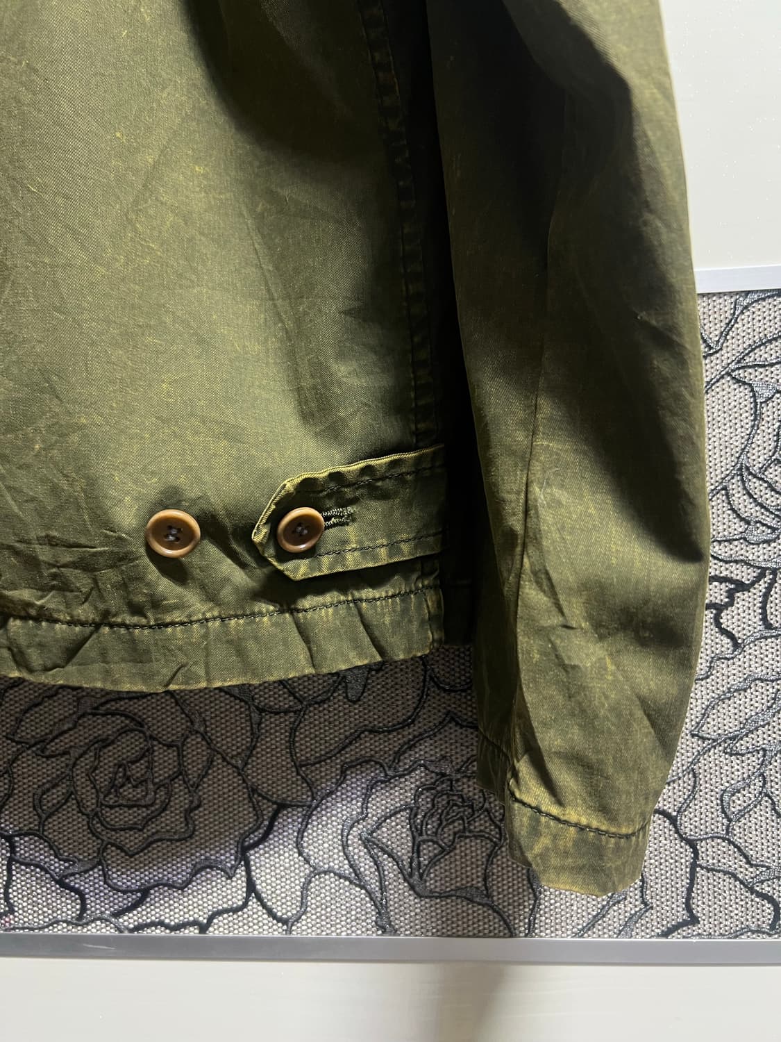 05ss 꼼데가르송 옴므 그린 헌팅자켓 상품이미지7