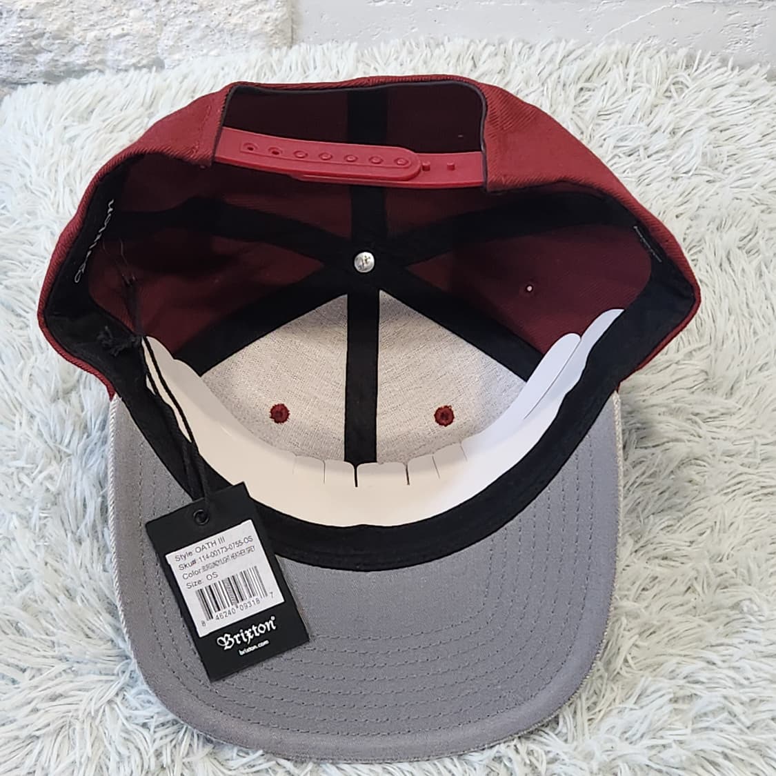 브릭스톤 오스 Ⅲ 스냅백 (Brixton Oath III Snapback 상품이미지6