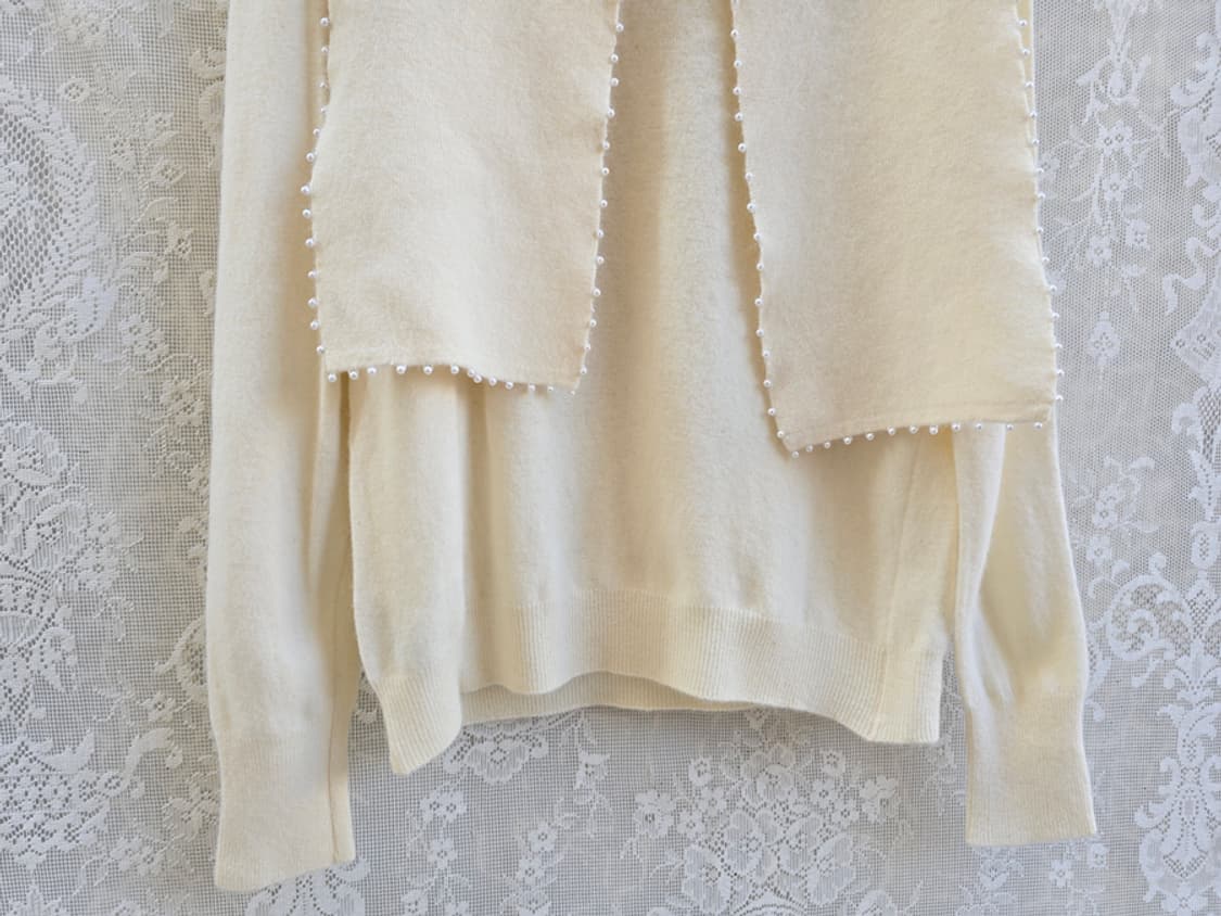 빈티지 이태리제 램스울 니트 상품이미지3