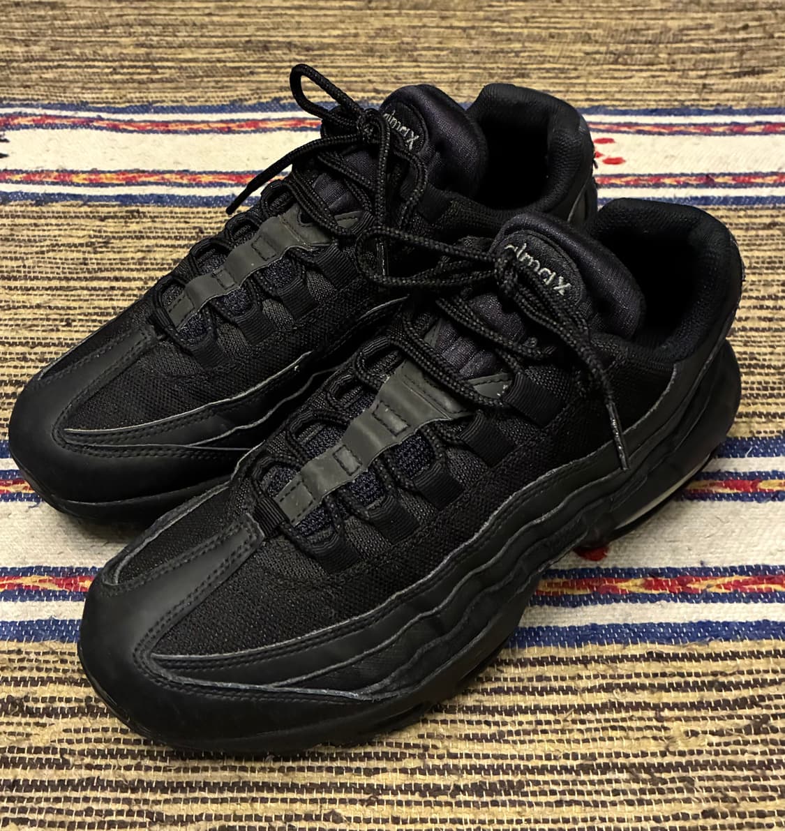 (250)나이키 에어맥스 95 트리플블랙 올검 에센셜 맥스95 상품이미지3