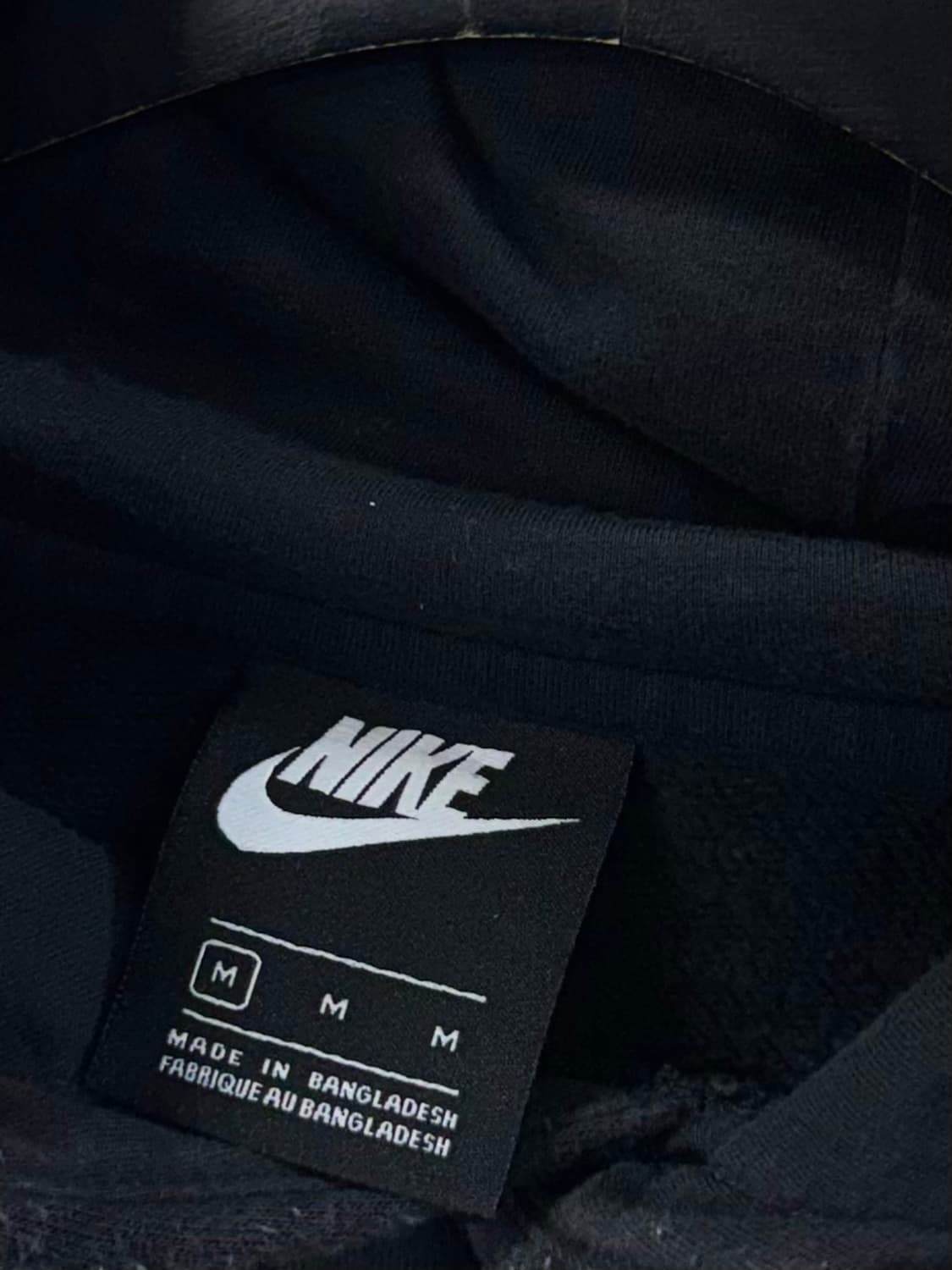 나이키 스우스 로고 후드 블랙 M 상품이미지3