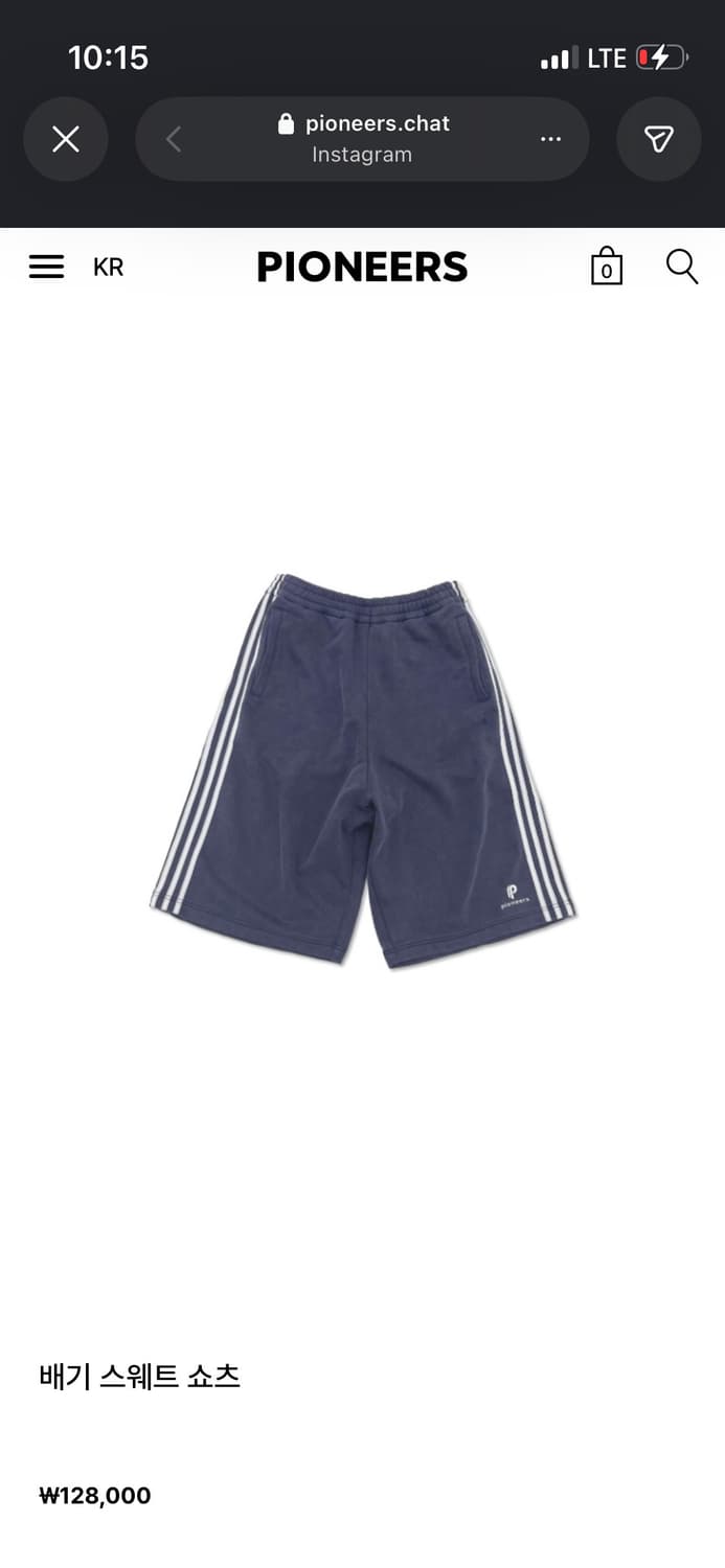 파이오니어스 쇼츠 L 구해요 상품이미지1