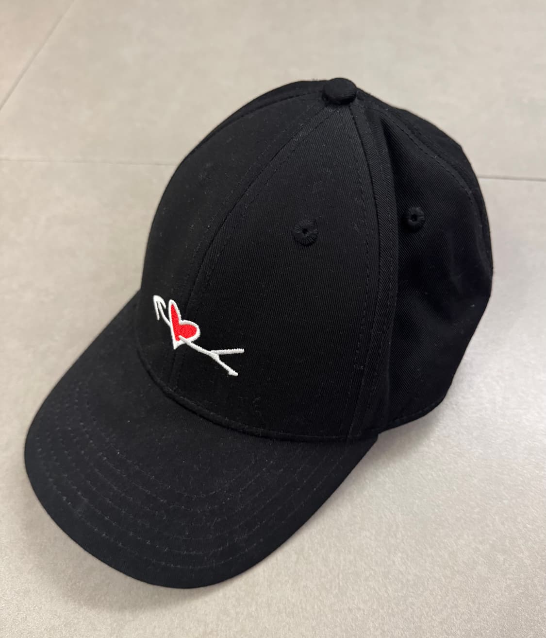 Neil Barrett 큐피드 자수 코튼 트윌 볼캡 상품이미지1