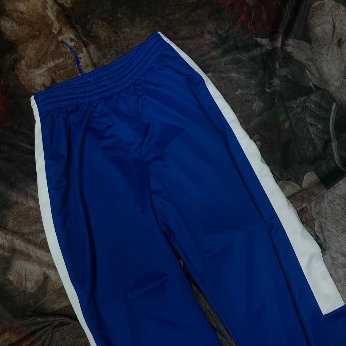 나이키 빈티지 사이드버튼 블루와이드트랙팬츠 XXL 상품이미지2