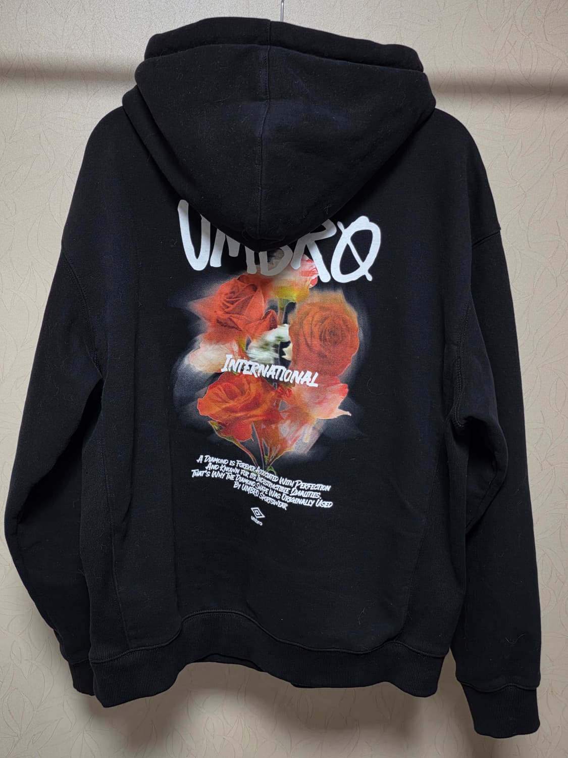 엄브로 플라워 후드티 95  상품이미지3