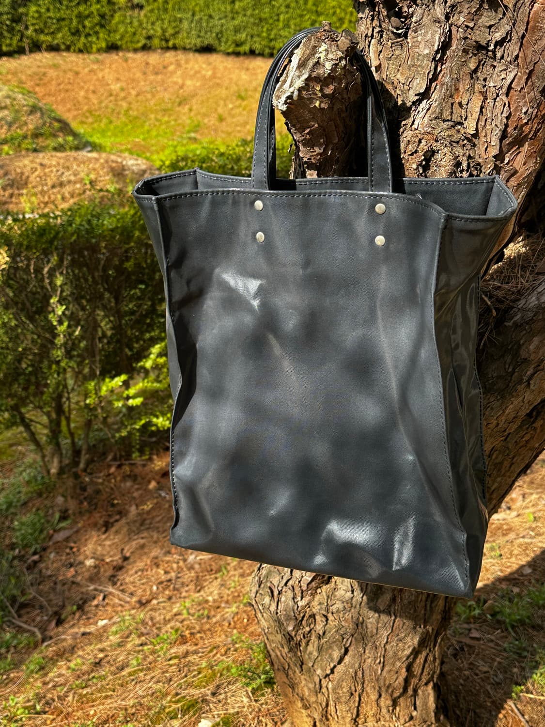 템베아 tembea 페이퍼 토트백 M smoky blue 상품이미지3