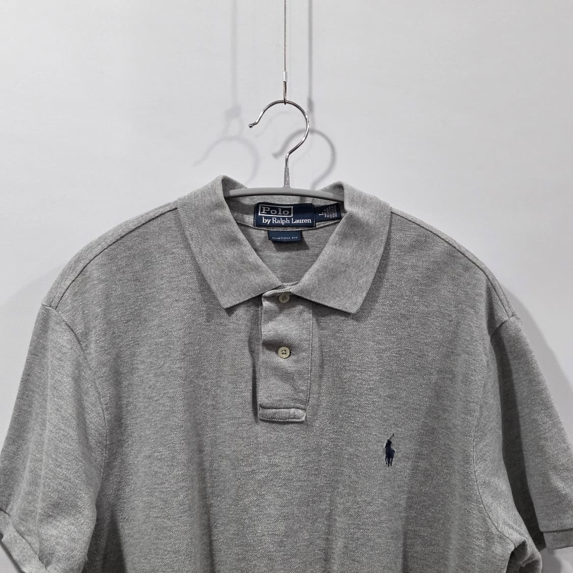 폴로랄프로렌 피케 카라 그레이 반팔티 L 상품이미지2