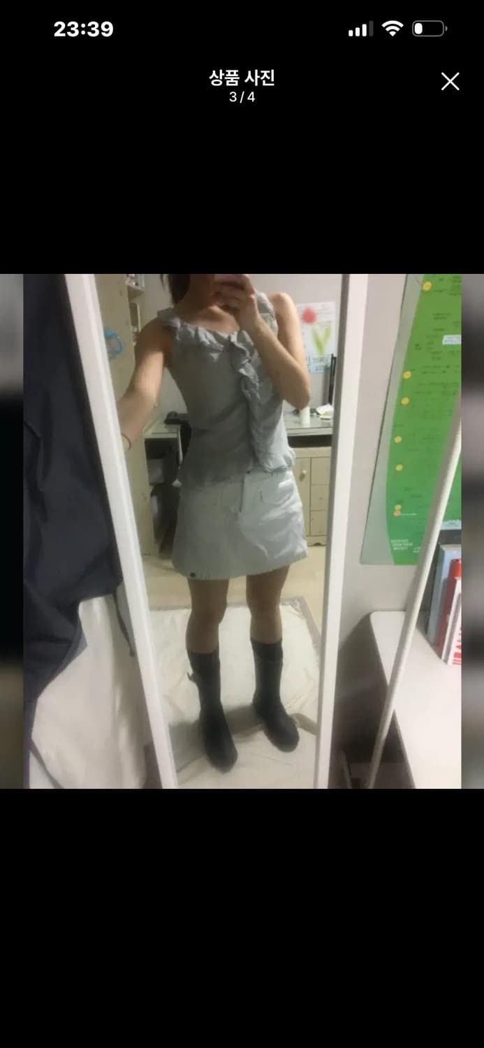파우닝 133 빈티지 나이키 스포티 치마 상품이미지2