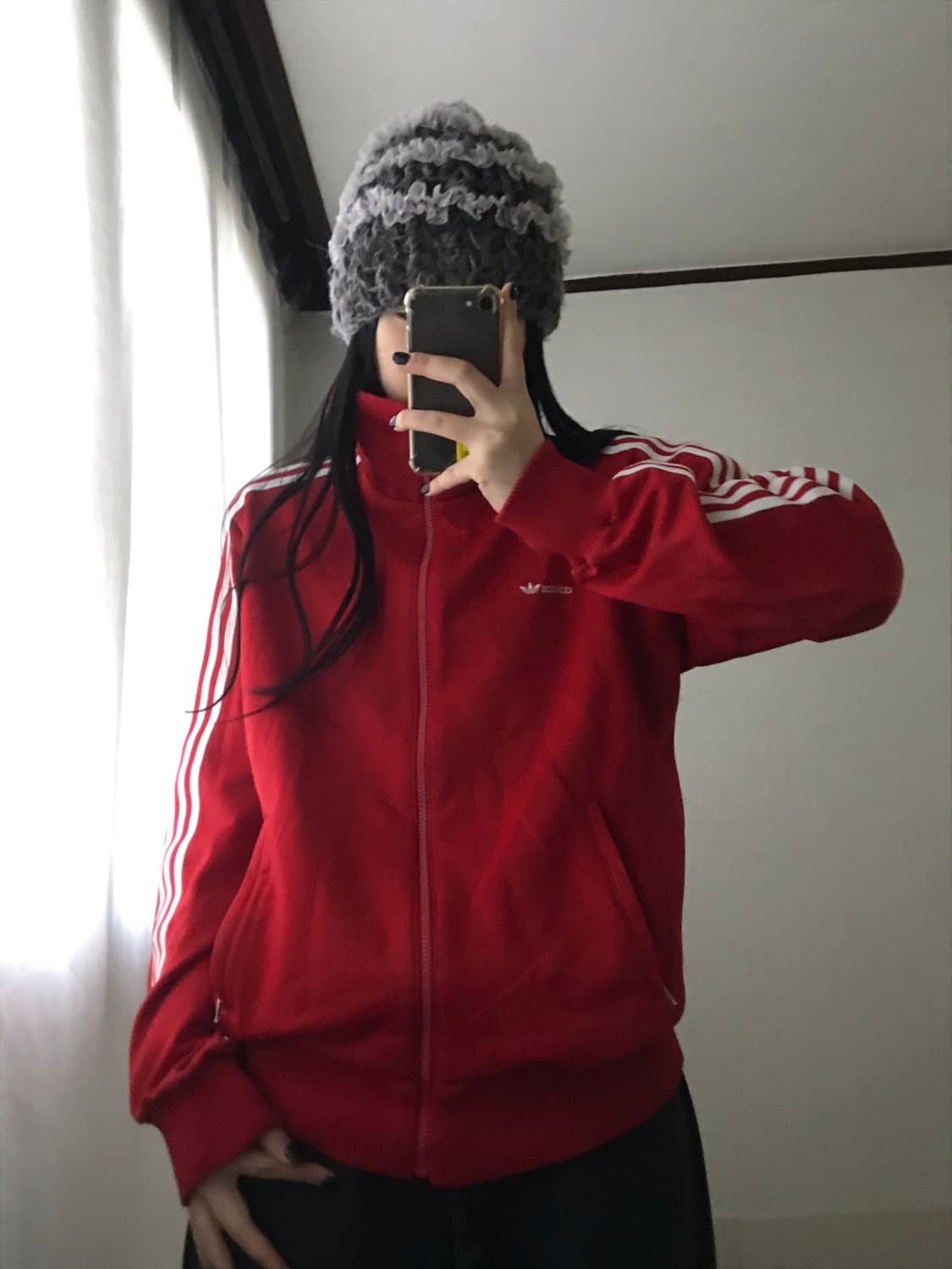 아디다스 80s 레드 트랙져지 상품이미지1