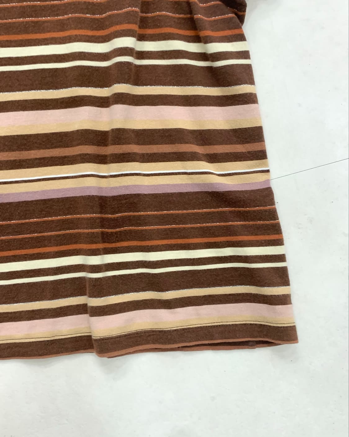 [Gerard Darel] Mesh Trim Stripe Top 상품이미지5