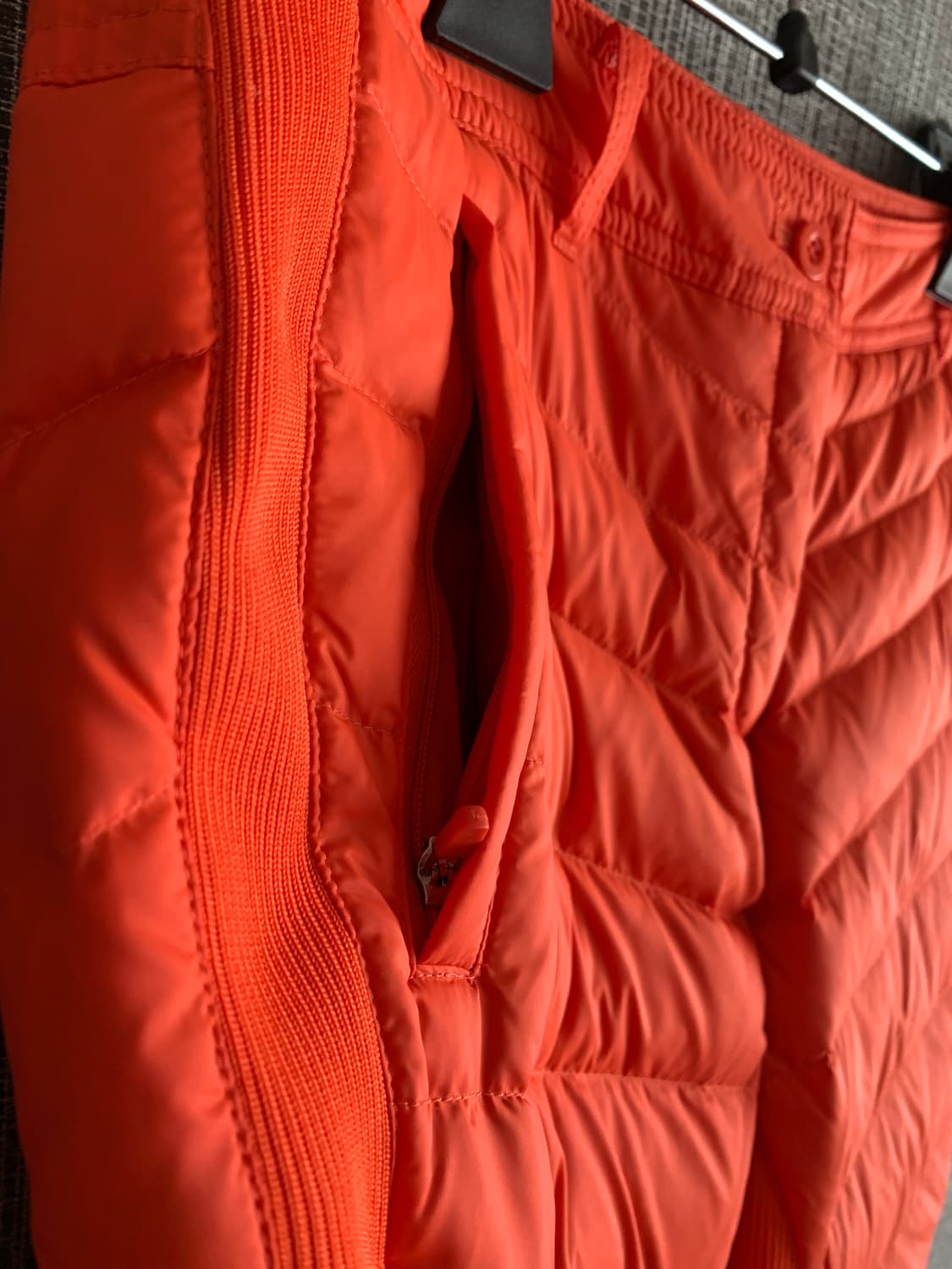 팬텀 FANTOM 비비드 오렌지 패딩 골프 팬츠 스키 바지 여행 28인치 상품이미지2