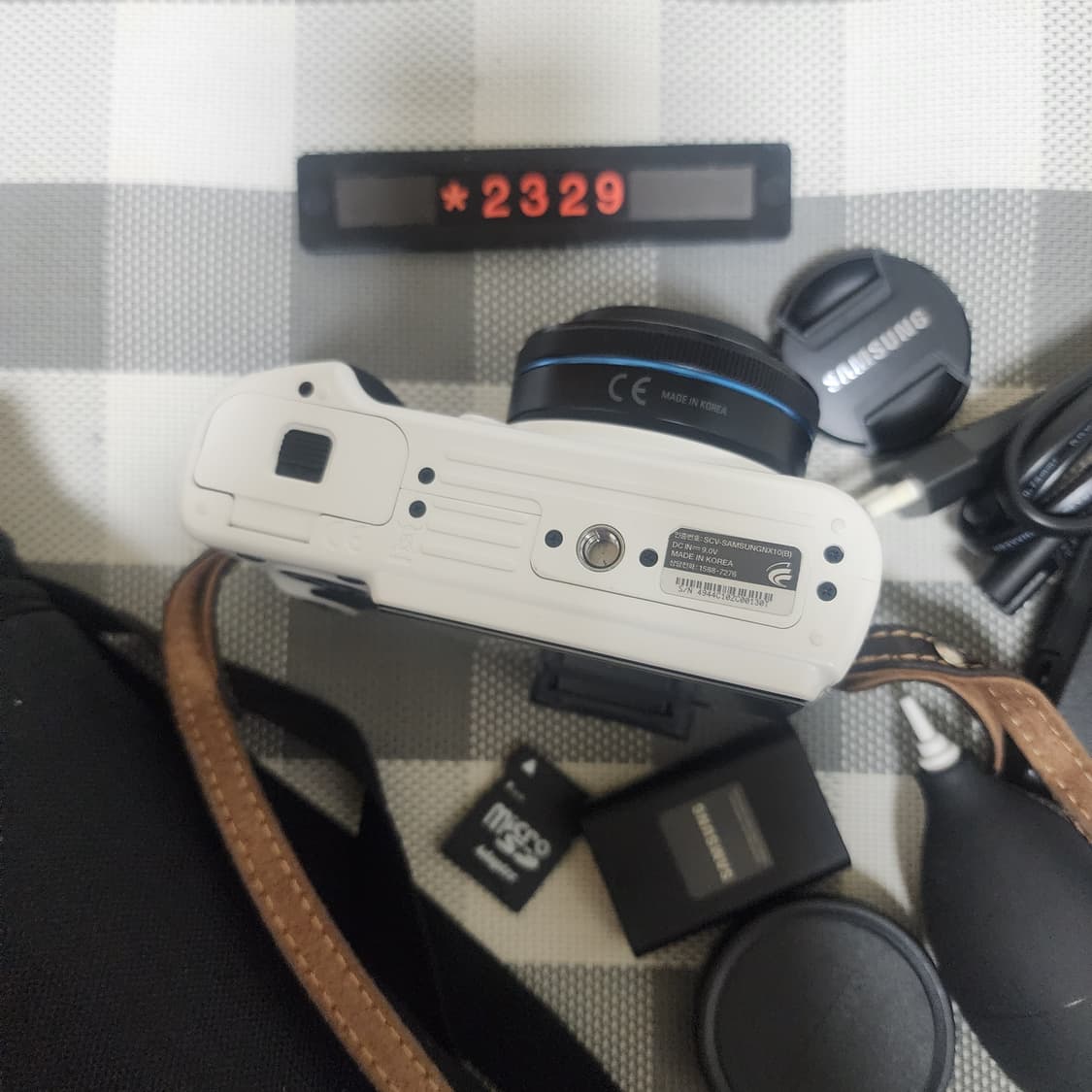 삼성 NX 10 디지털카메라 화이트바디 가방세트 상품이미지5