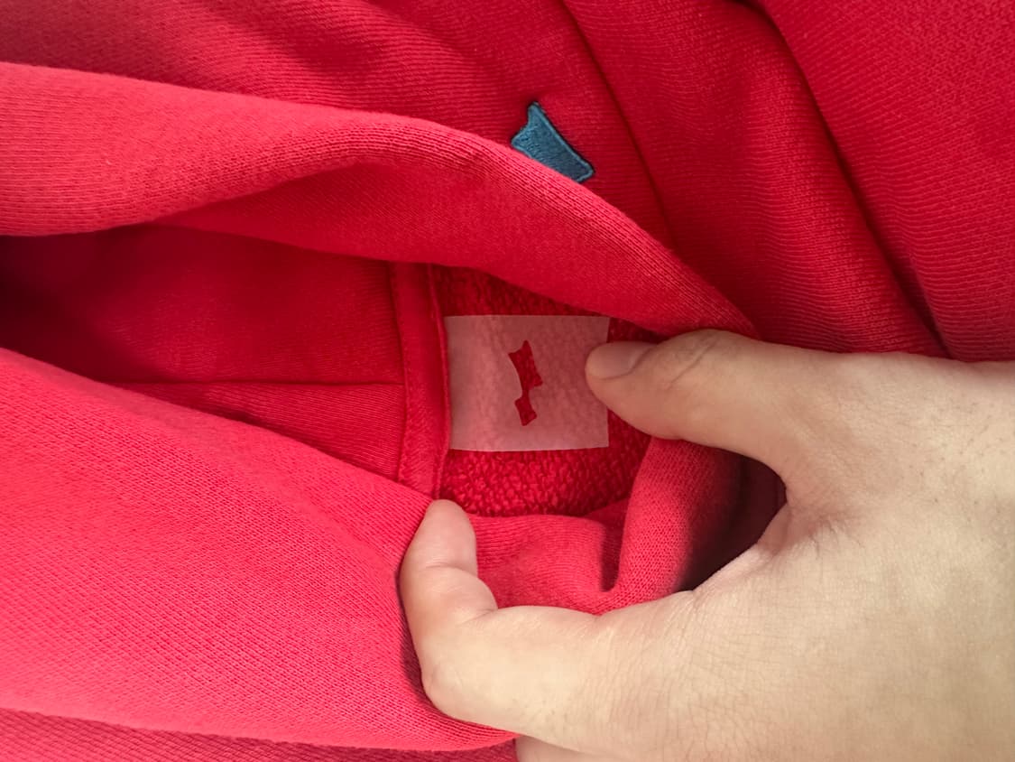 SKYLRK 레드 후드 상품이미지3