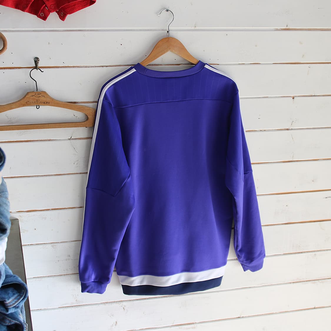 (착용컷) 아디다스 트랙 티셔츠 (남성용 103) 상품이미지2