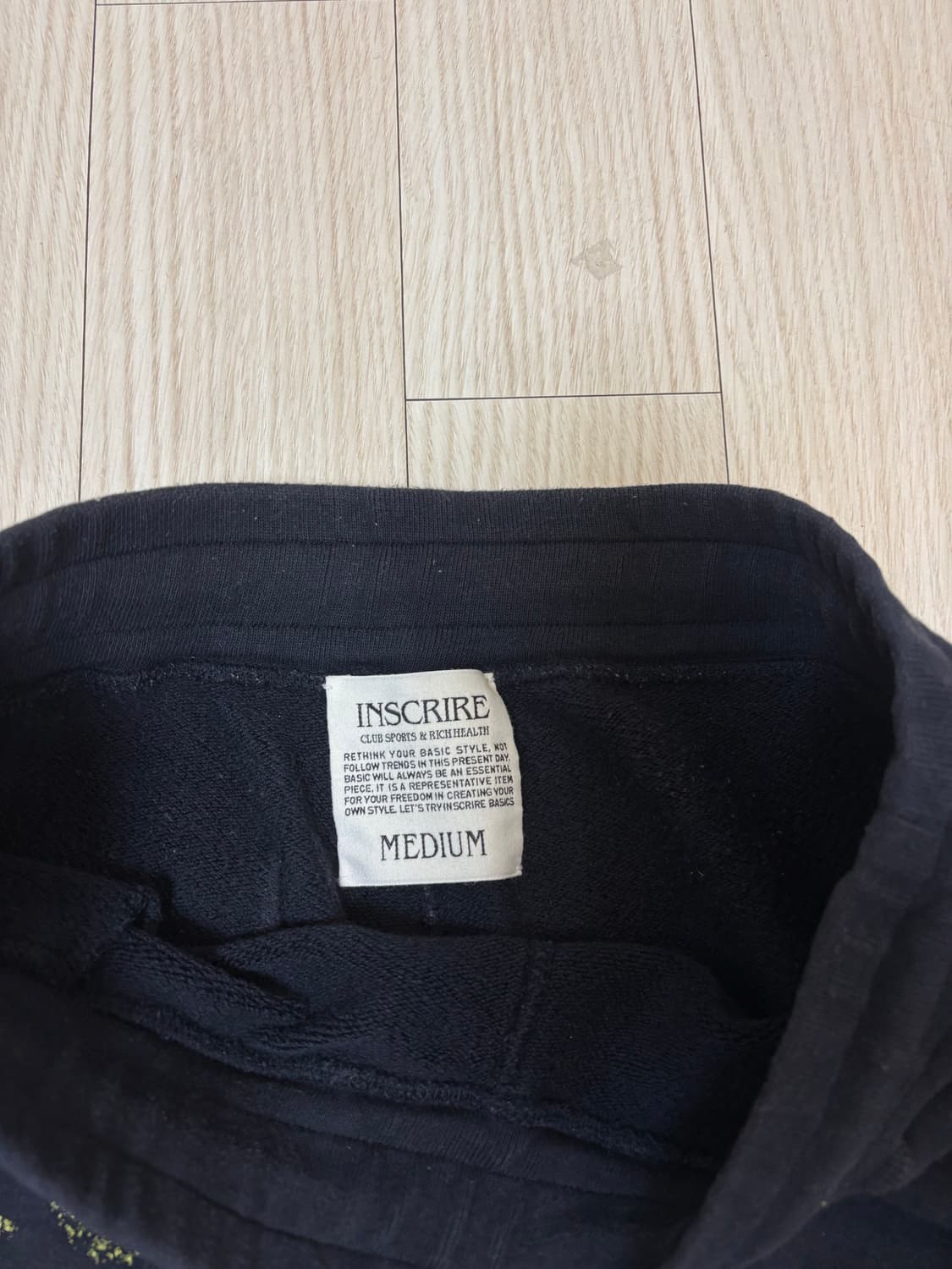 inscrire 데미지 스웻팬츠 M 상품이미지3