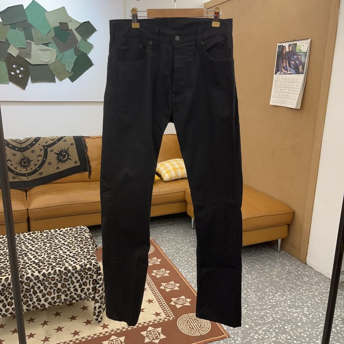 폴로 랄프로렌 캐주얼 모던시크 흑청 데님팬츠 29인치 C09681 상품이미지3
