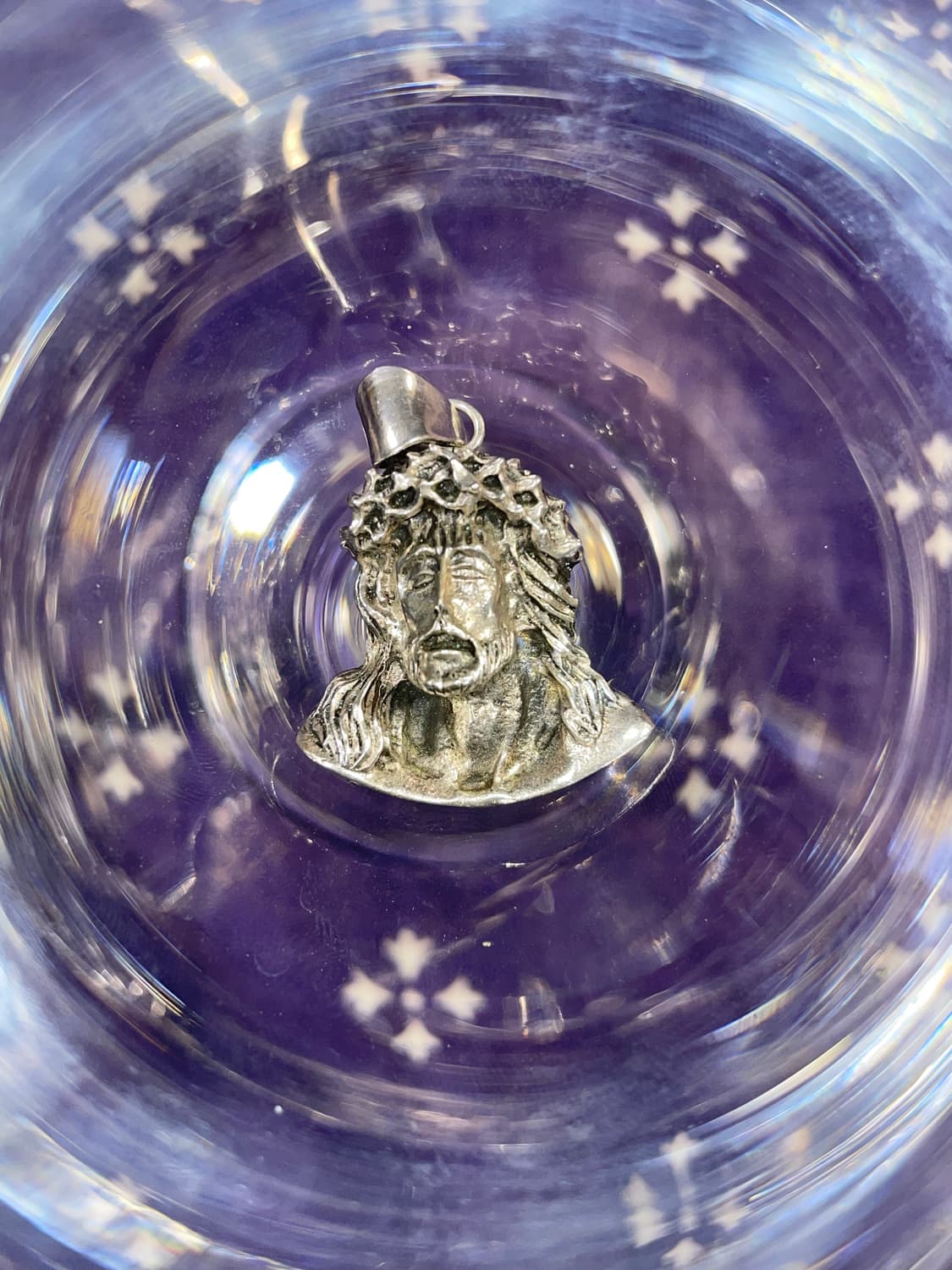 Vintage 925 Silver Jesus Pendant 상품이미지2