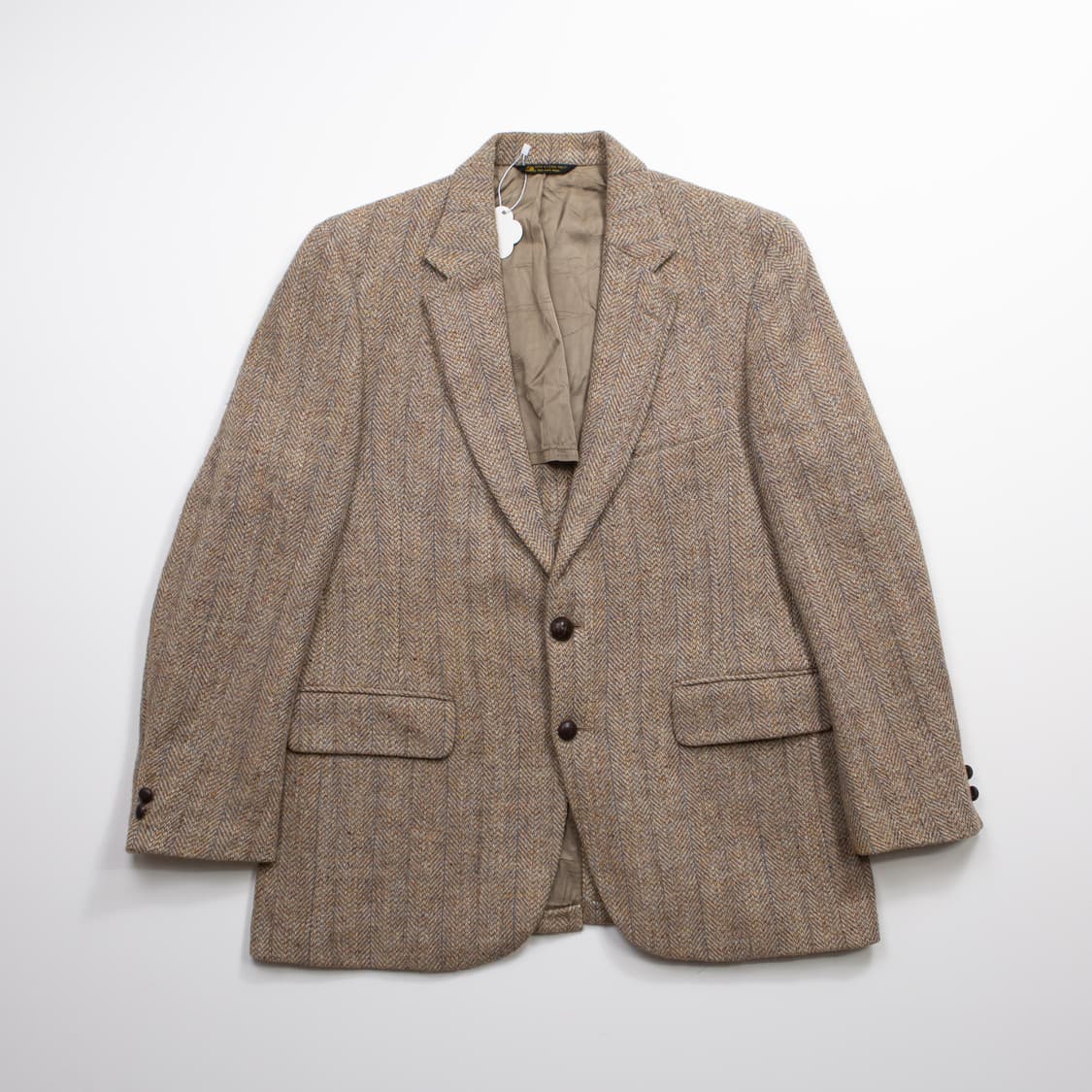 50s 해리스 트위드 해링본 울 트위드 블레이저 상품이미지1