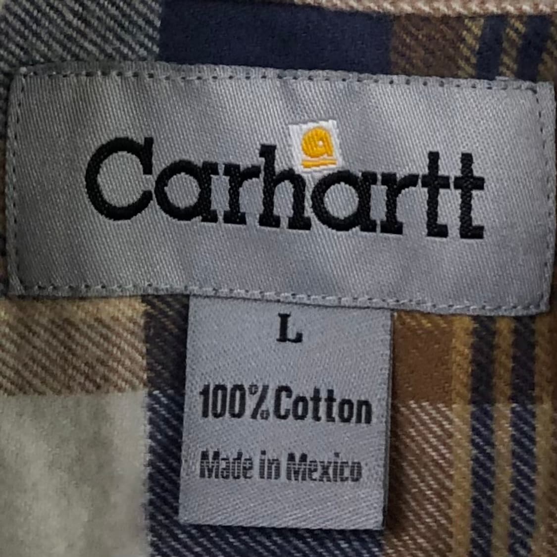 L 칼하트 체크 워크 셔츠 상품이미지3