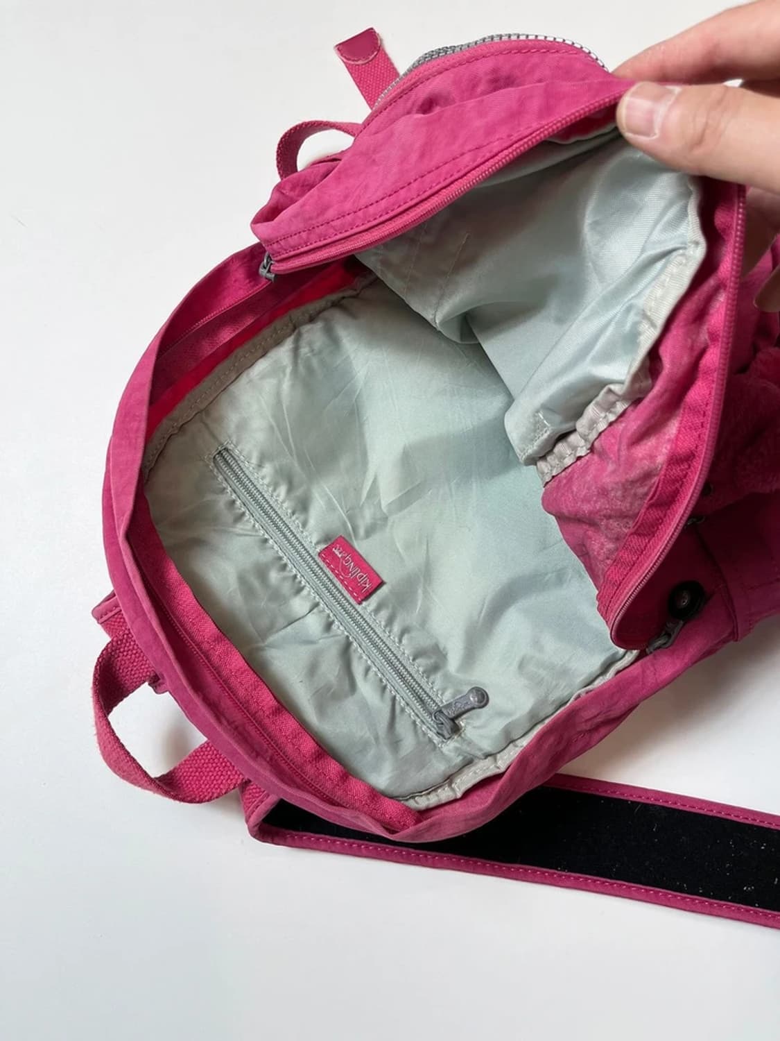 키플링 00s Y2K 피그먼트 백팩 Q1383 상품이미지6