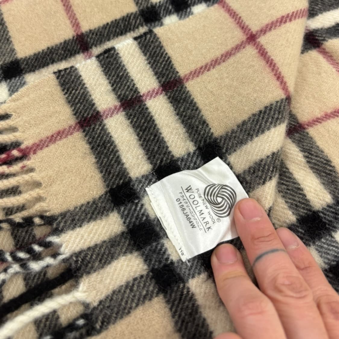 정품) 버버리 숄 머플러 상품이미지6