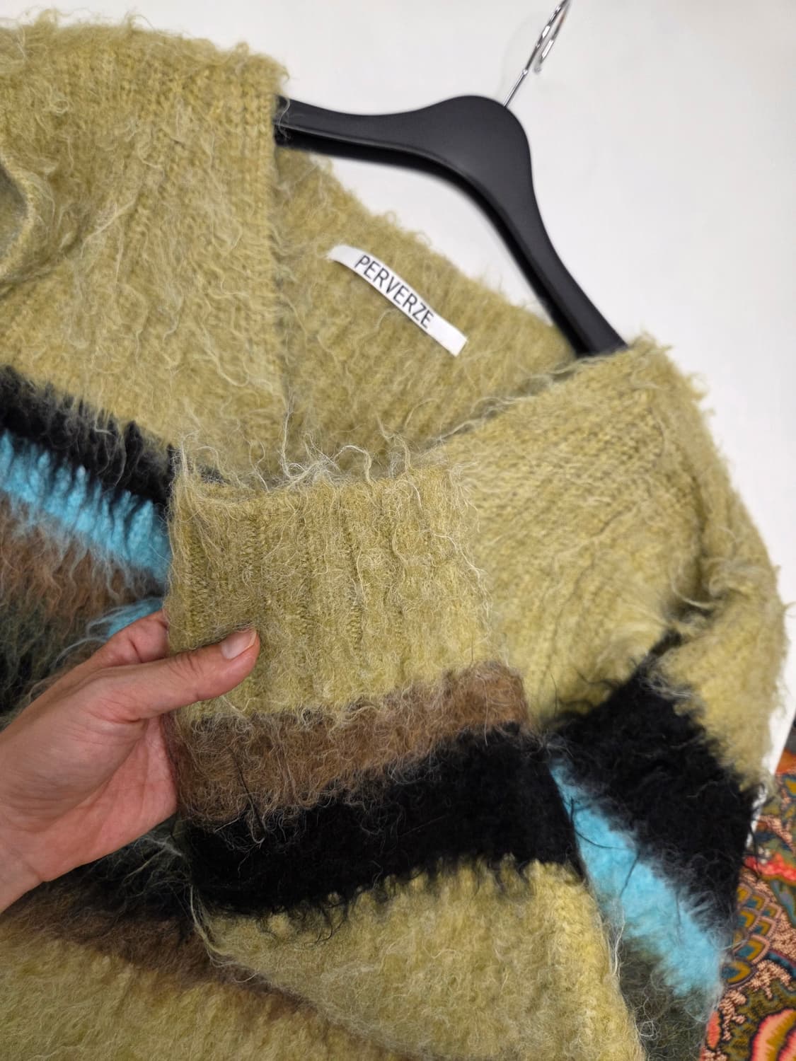 퍼버즈 스트라이프 가디건 상품이미지4