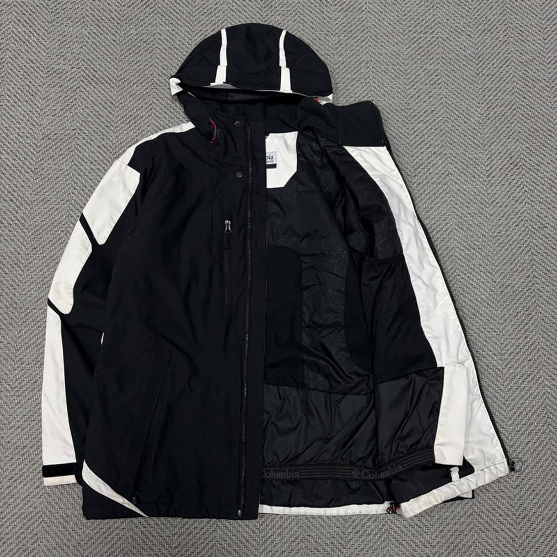 컬럼비아 로고 후드 바람막이 v4746 상품이미지5