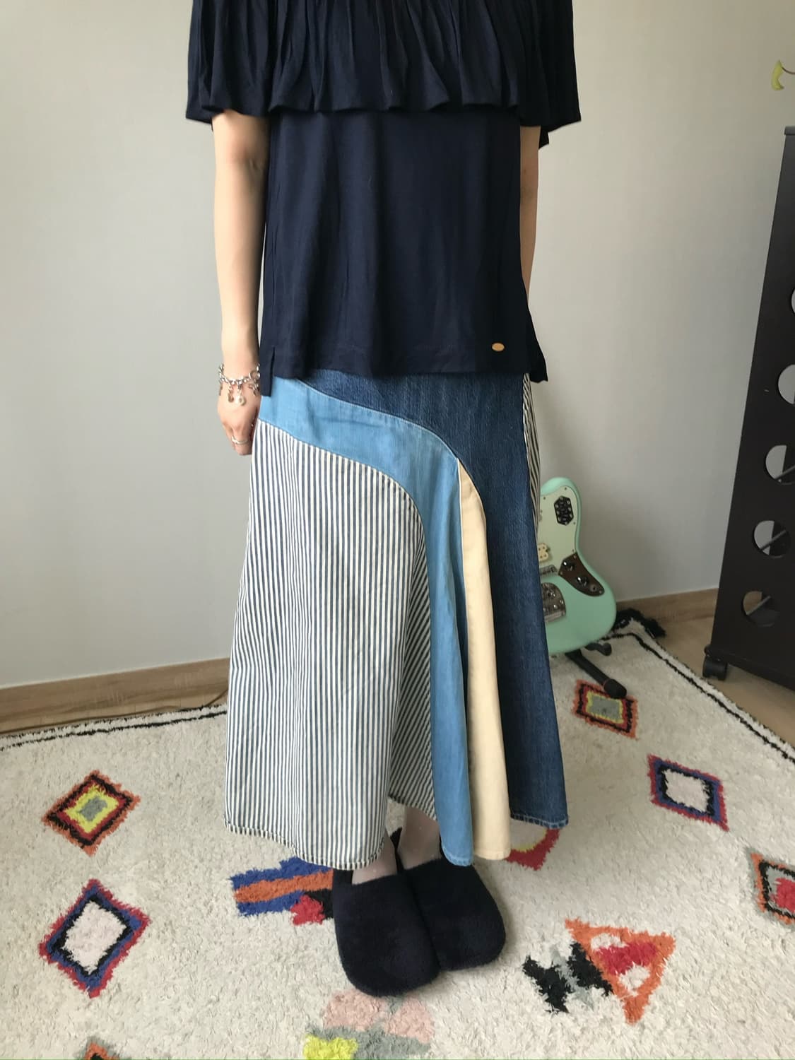 kapital re-work skirt 상품이미지2