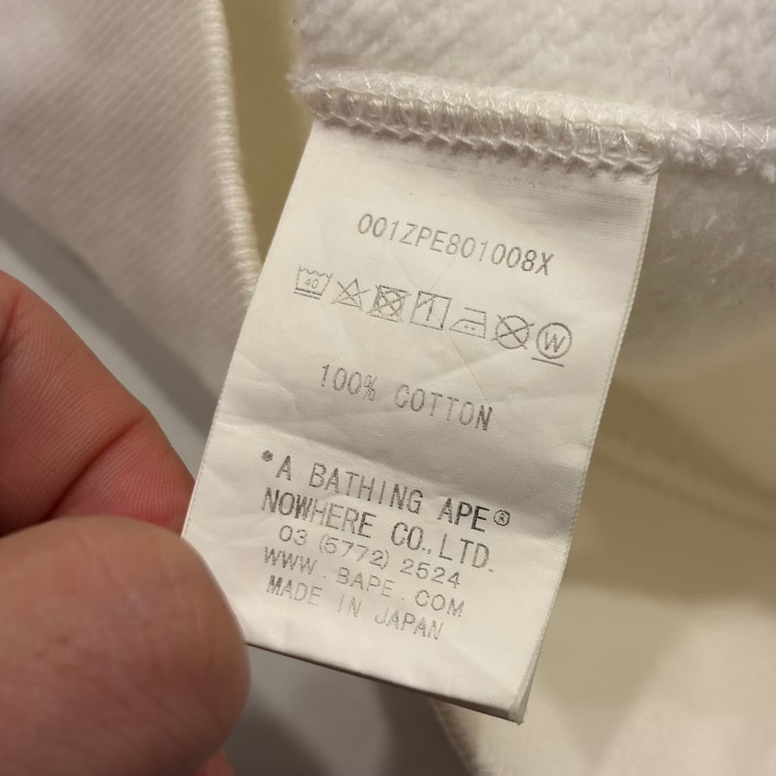 [XL] 베이프 샤크 후드 스티치 집업 카모 화이트 B776 상품이미지9