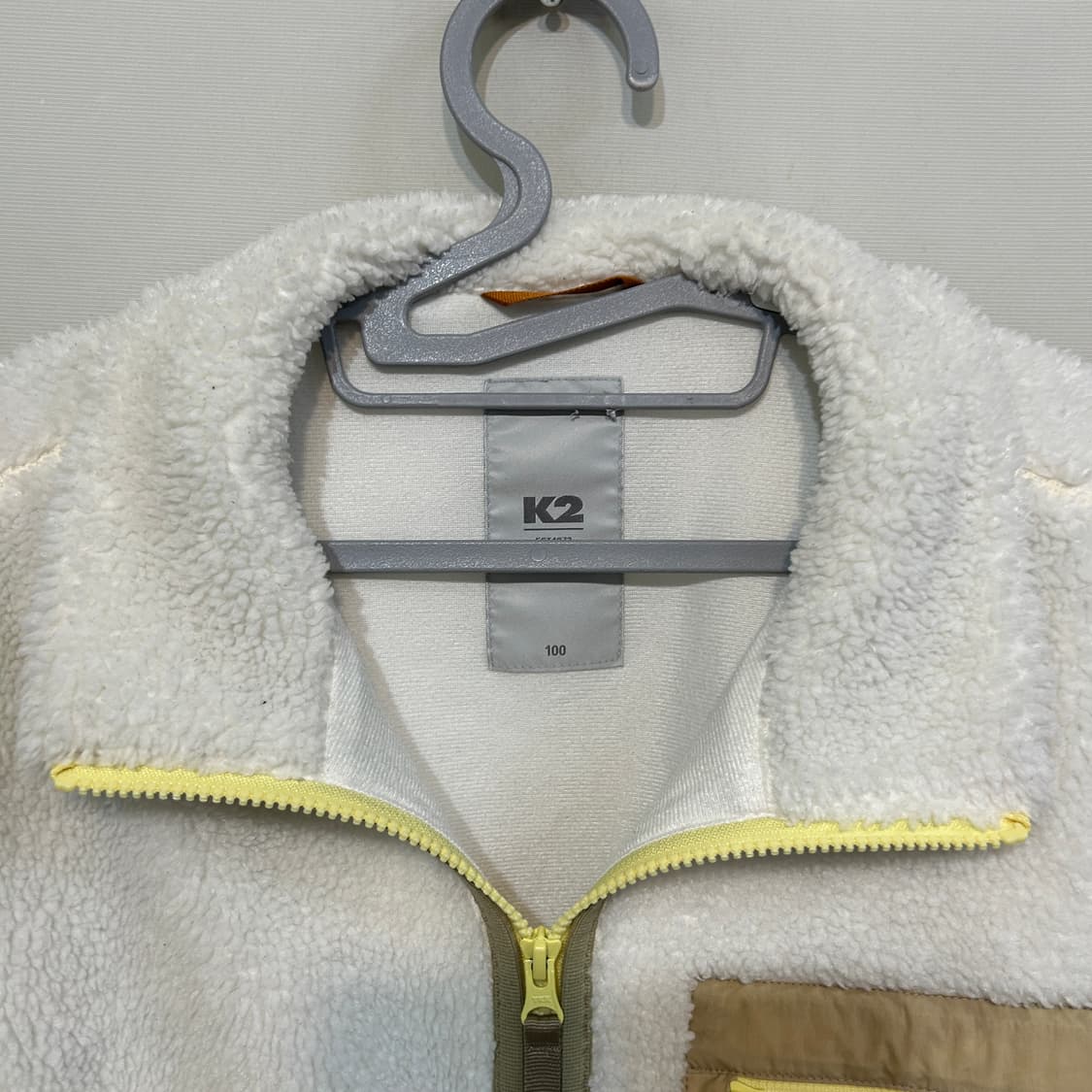 K2 여성 뽀글이 후리스 자켓 100 상태최상 상품이미지2