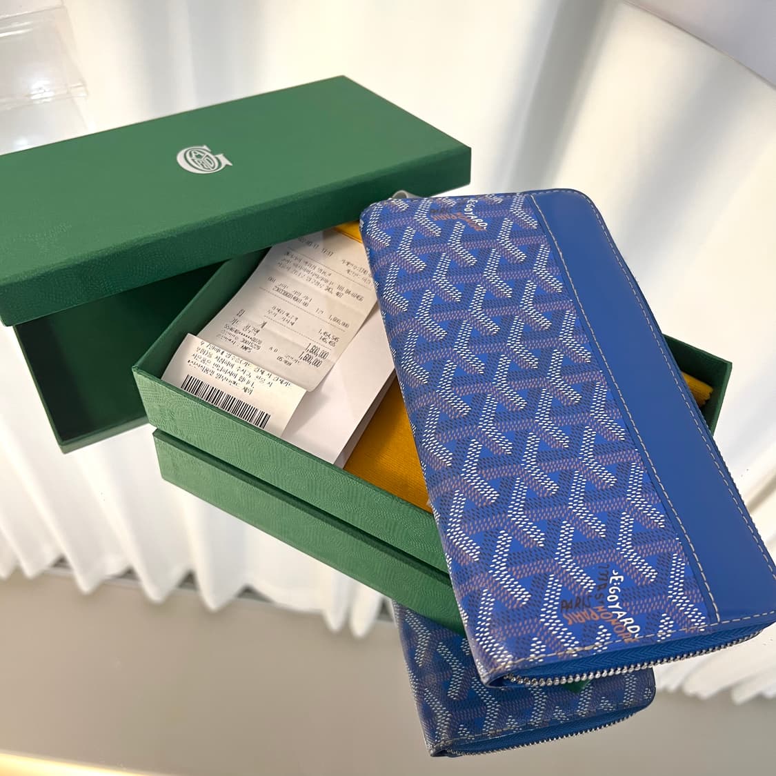 [정품][풀구성] 고야드 마티뇽 장지갑 상품이미지8