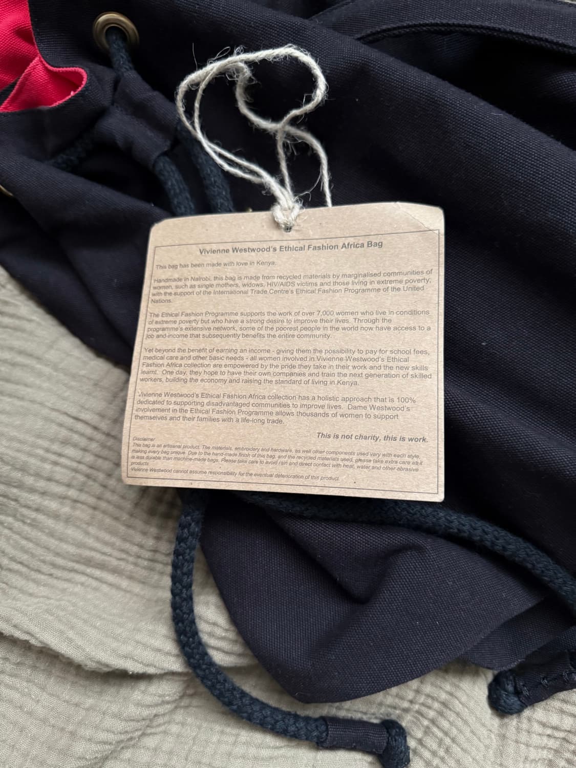 비비안웨스트우드 더플백(케냐라인) 상품이미지8