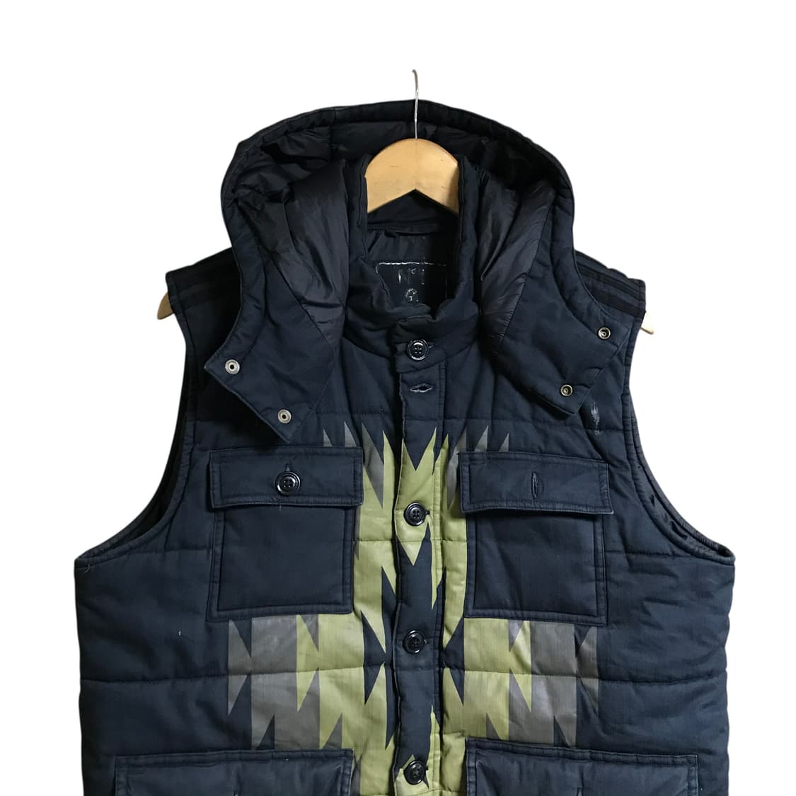 아디다스x네이버후드 콜라보 패딩조끼점퍼 상품이미지2