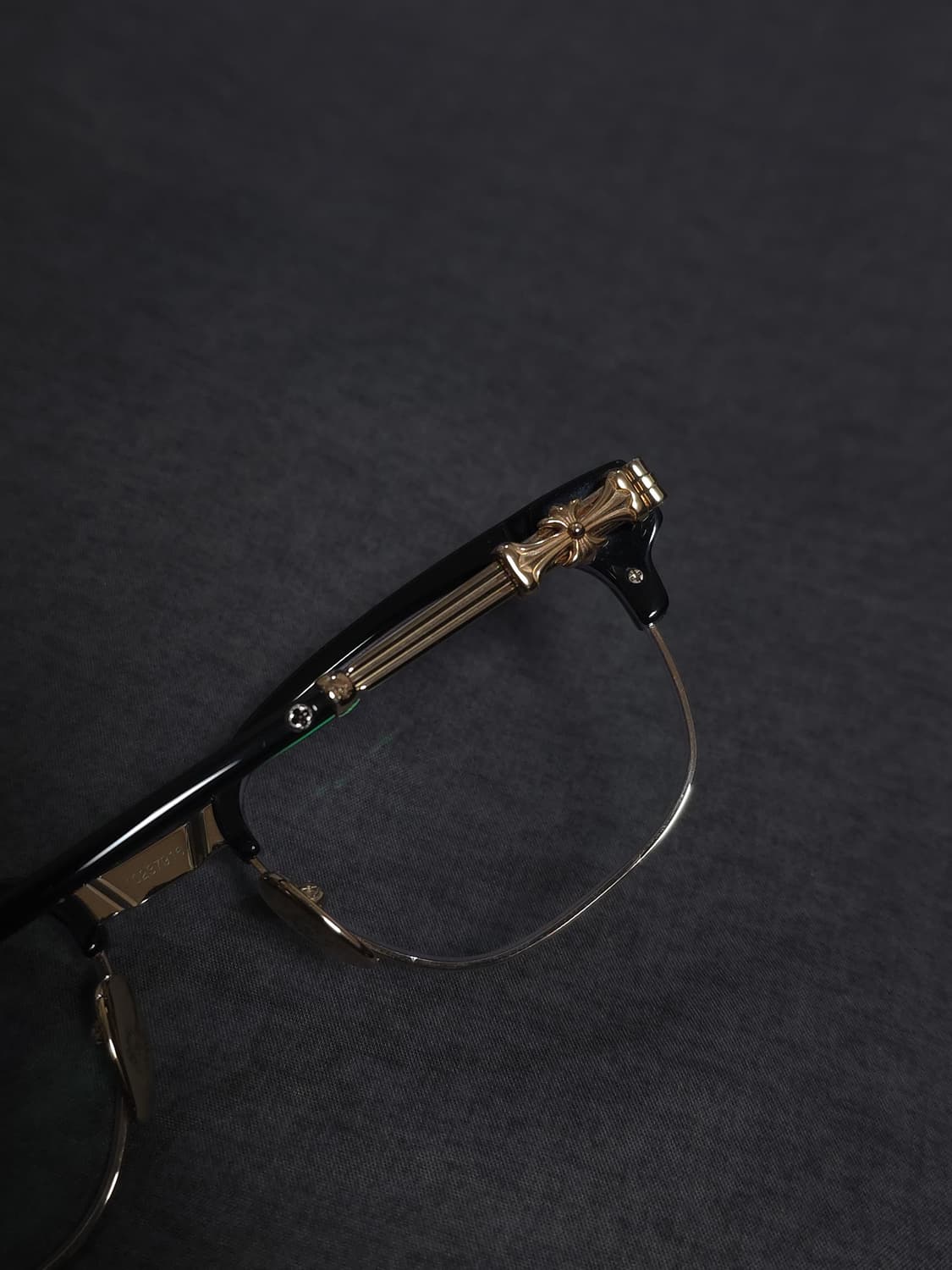 [OS] 크롬하츠 보넨노이슈어2 안경 골드 블랙 상품이미지7