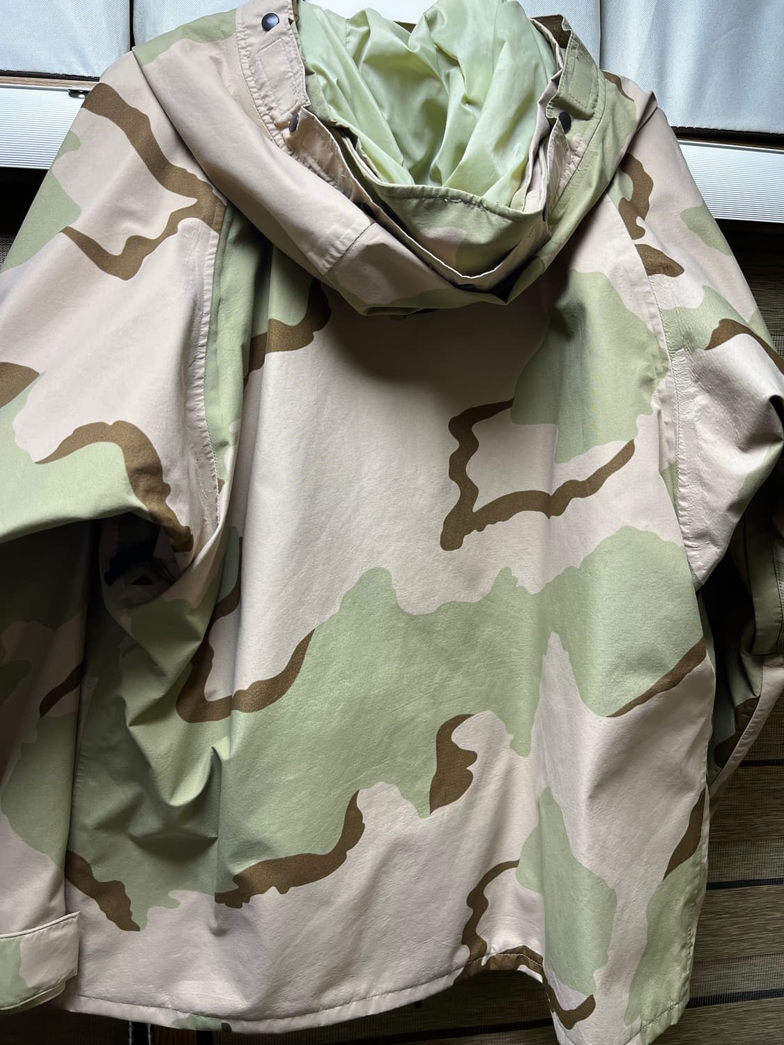 미군 사막3색 데저트 카모 고어텍스 파카 상품이미지9